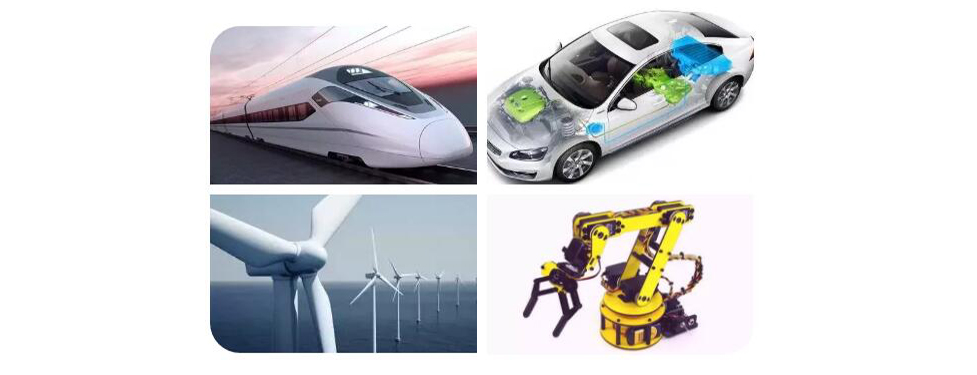 高鐵、新能源汽車、風(fēng)力發(fā)電、機器人、5G基站用IGBT模塊 
