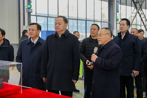 長沙市委副書記、市長鄭建新一行蒞臨頂立星沙基地調(diào)研